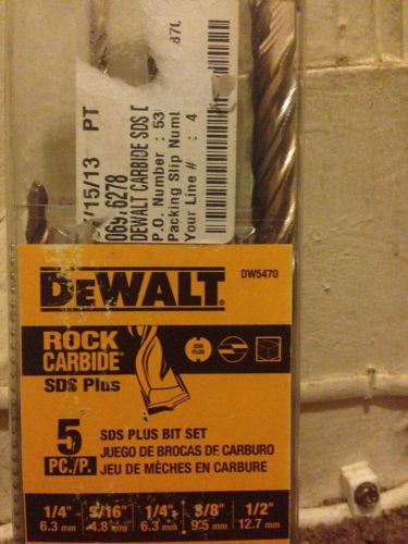 DEWALT ROCK CARBIDE