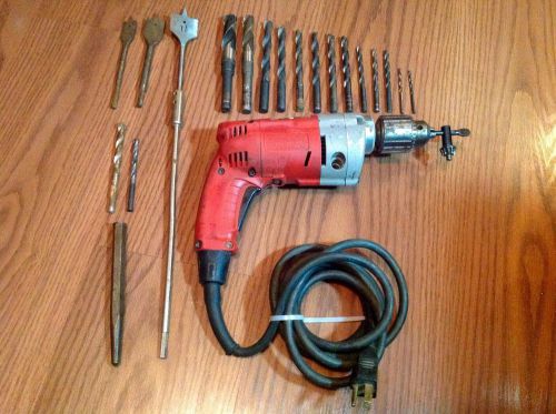 milwaukee 1/2 drill HEAVY DUTY model 0234-6 TESTED ?