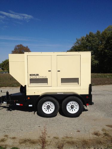 Kohler 50KW Generator Single &amp; Three Phase John Deere Diesel Engine Sound Proof*