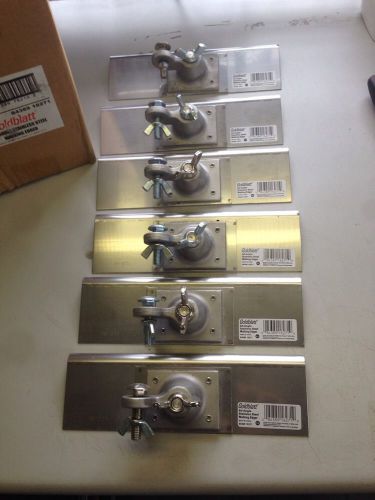 Walking Edger 10 X 3&#034; Lot Of 6 Units Goldblatt All-Angle Stainless Steel