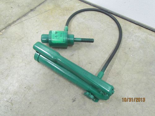 GreenLee 767 Pump and 746 Ram