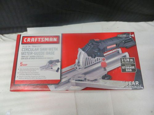 Craftsman 3-1/2” TRAK-CUT ™ Circular Saw with Miter Guide Base