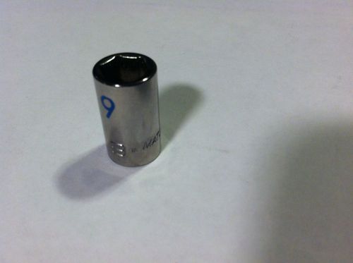 Matco Tools 1/4&#034; x 9mm 6Pt Socket (NEW)