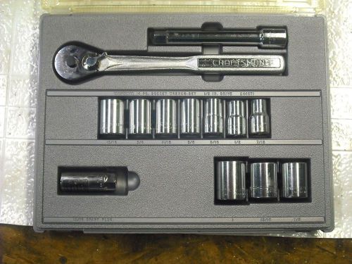 Craftsman 1/2&#034; Drive Socket Set in Case