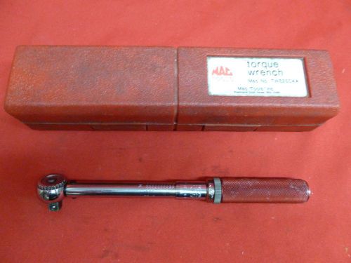 MAC TOOLS TW6250AA 3/8&#034; TORQUE WRENCH 50-250 IN LBS