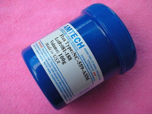 2pcs,100g Amtech BGA NC-559-ASM Flux paste ROHS NEW