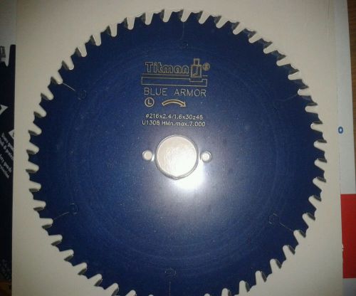 Flai TCT armour coated Circular Saw Blade 216x2.4x30 bore z48Teeth ATB