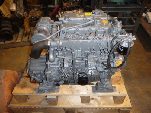 Yanmar 4JHTE 75 HP Marine Complete w/ Transmission Kanzaki 2.14:1