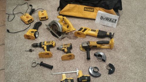 DeWalt Heavy-Duty 18V 6-Tool Cordless Combo Kit with Nano Technology XRP