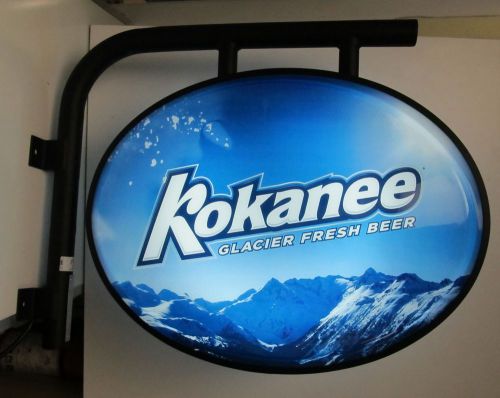 Kokanee Illuminated Globe Pub Sign 24&#034;, Outdoor or Indoor