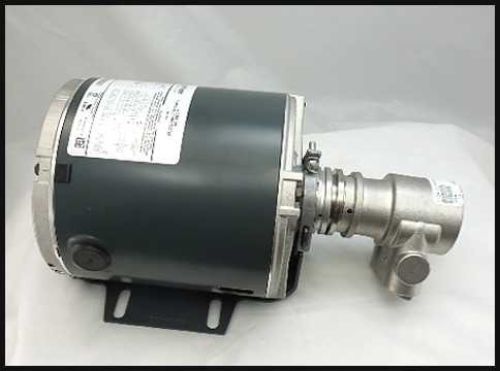 NEW PROCON STAINLESS / S BEVERAGE SYSTEM PUMP &amp; NEW 120/240 VOLT MARATHON MOTOR