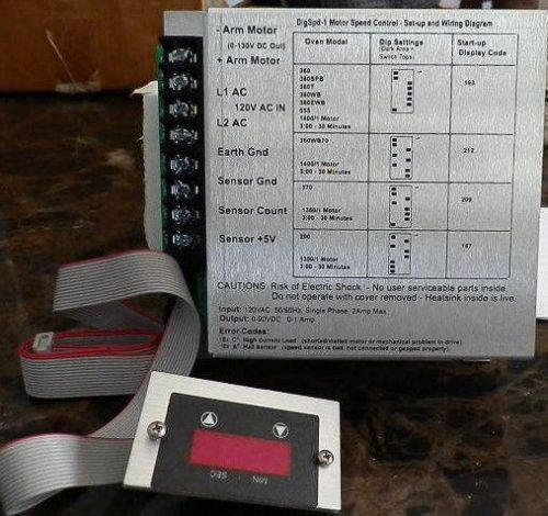 converoy speed board, middleby marshall