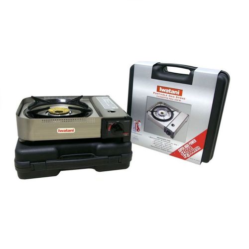 Iwatani International 35-FW Portable Butane Range Stove Burner 15,000 BTU w/Case