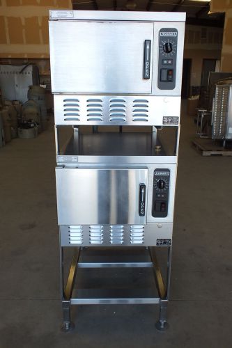 Hobart Double Stack Convection Steamer Model HC24EA3 Electric 208/240V