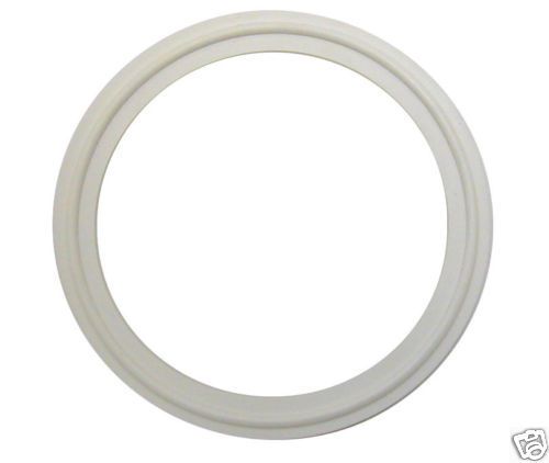 WHITE BUNA TRI CLOVER SANITARY GASKETS 2 1/2&#034;  LOT OF 4