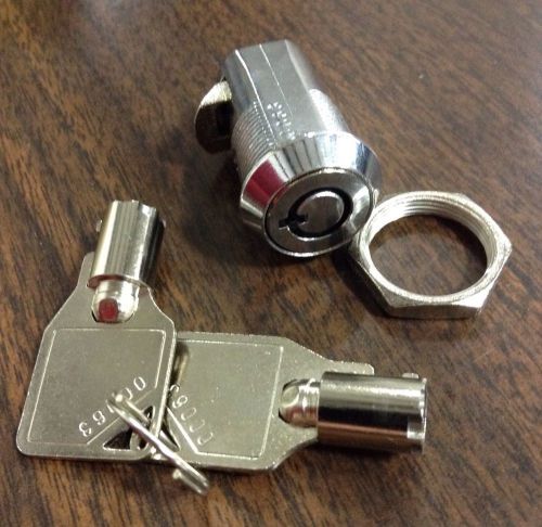 Tubular Vending Machine Cylinder Lock