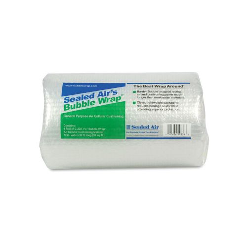 Sealed Air BUBBLE WRAP * 12&#034; x 30 ft roll * 3/16&#034; Air Bubbles