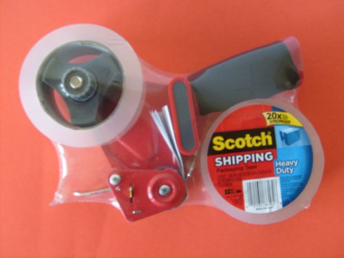 Scotch 3m  packaging tape and dispenser heavy duty + 2 rolls 120 yd. (109m)  ? for sale