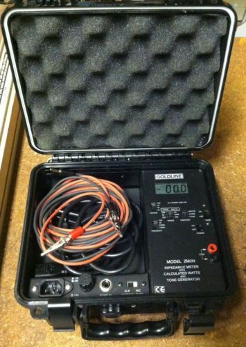 Goldline Impedance Meter ZM2N