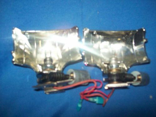 PAIR OF CODE 3 rotator assembly ,mx7000, excalibur lightbar light bar pse amber