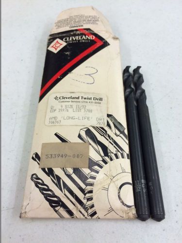 Cleveland Twist Cobalt 11/32&#034; Bits