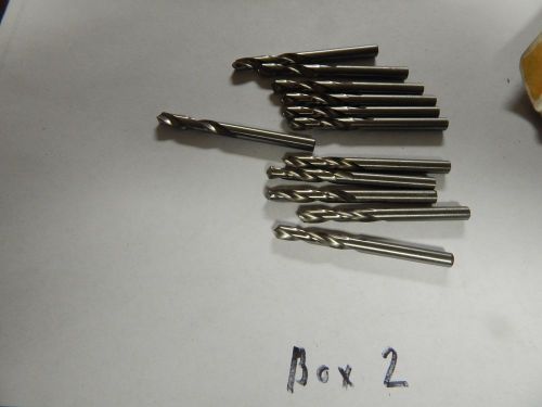 &#034;ptd&#034; shot length twist drill bits &#034;9&#034; size, lot of 12 pcs for sale