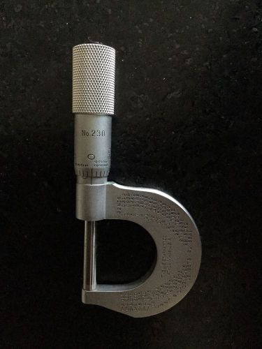 Starrett 1&#034; Micrometer 230P