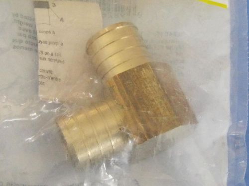 Watts LFP-1120 PEX Brass Elbow-1&#034;CF X 1&#034;CF BRASS ELBOW Lead Free