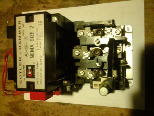 Cutler Hammer A10DN0 Series A1 Size 2 starter