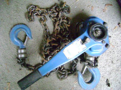 3 Ton/6,000 lbs Lever Chain Hoist 15 Ft. Chain Tractel, Inc. Bravo Heavy Duty