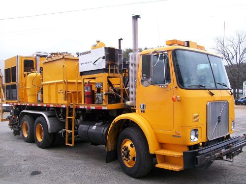 98 volvo paint stripping truck