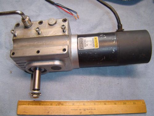 24VDC  Gear Reduction DC Motor  Hobby,Battlebot 140 RPM   Used