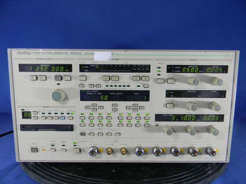 Anritsu/wiltron mp1652a 50 mhz to 3 ghz, pulse pattern generator for sale