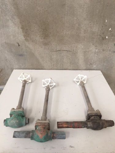 3 Bestobell Cryogenic Valves