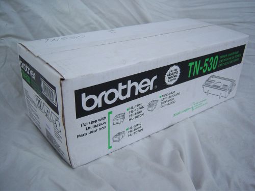 BROTHER  TN 530 TONER CARTRIDGE SEALED