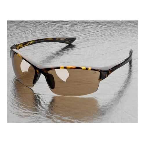 Elvex Sonoma Polycarbonate Lens with Light Gold Mirror, Tortoise Frame, Brown