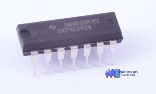 SN74LS92 Counter/Divider/Multiplier IC 14DIP 74LS92