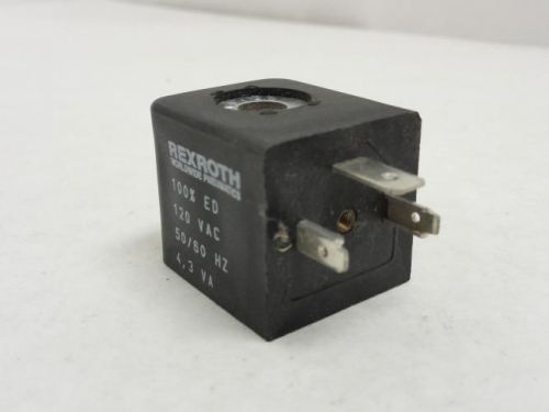 142138 New-No Box, Rexroth P48835-1 Solenoid Coil, 120VAC, 50/60HZ, 4.3VA