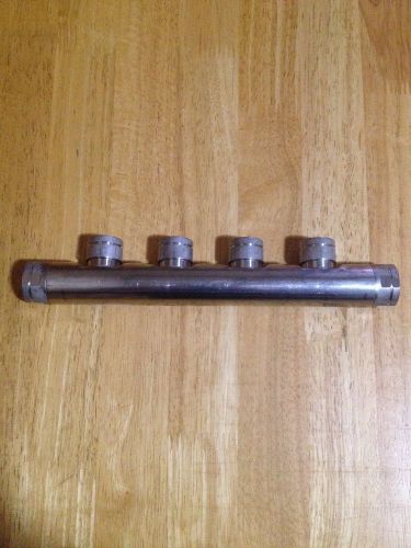 Manifold 3/4&#034;x 3/4&#034;x1/2&#034; stainless steel, csst gas flexible part#11-070504 for sale
