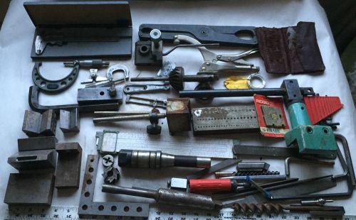 *machinist special* nice assorted lg lot of miscellaneous tools from tool box* for sale