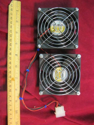 fan sunon  kde1209ptb2-6 92mm x 92mm x 25mm 12vdc 44cfm 2 fan assembly