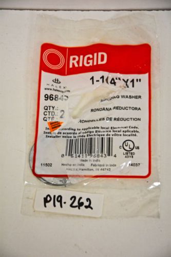 Rigid 1-1/4&#034;x1&#034; Reducing Washer QTY 2 - 96843