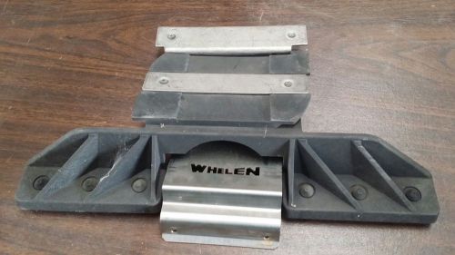 Whelen emergency light bar 9m edge roof mount bracket led strobe police ford cv for sale