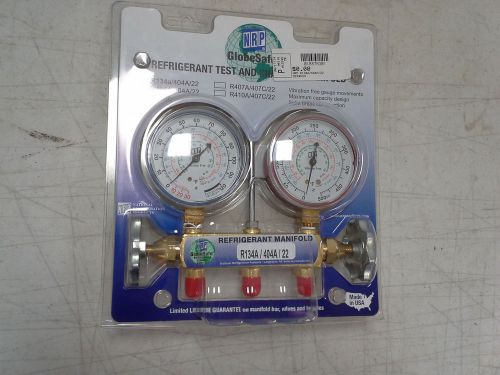 NRP National Refrigerant Manifold Gauge Set Aluminum BRAND NEW **FREE SHIPPING**