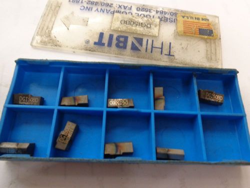 9 KAISER CARBIDE CUTOFF INSERTS DG150BD STK2096