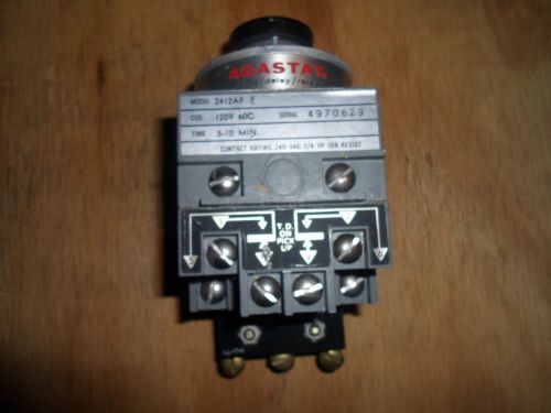 AGASTAT 2412AF TIMING RELAY (USED)