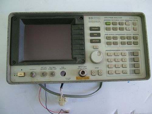 HP 8592A FRONT PANEL ( BEZEL , 08590-60004 , ENCODER )