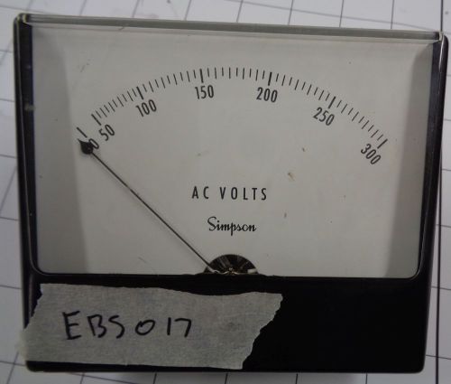 SIMPSON AC VOLTS 50-300