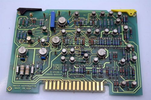 HP Agilent 8569B SPECTRUM ANALAYZER SWEEP ATTENUATOR Board Card 8569-60224