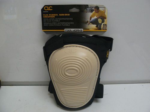 NEW TOOL WORKS CLC 5LF31G FLEX RUBBER NON SKID KNEEPADS